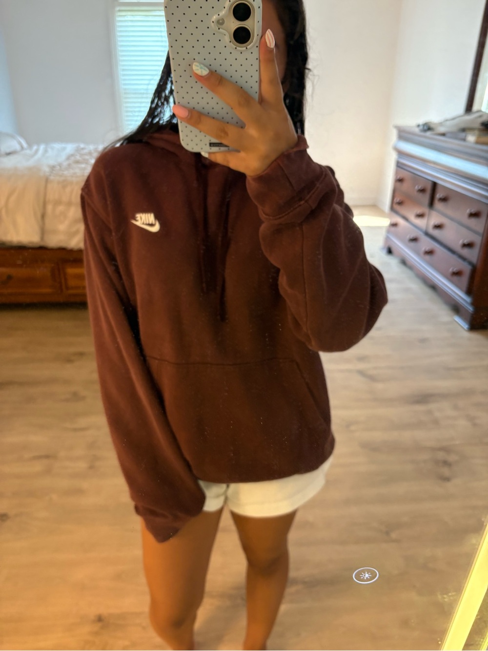 Nike Women’s Chocolate Brown Pullover Hoodie